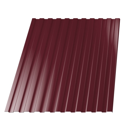 Профлист C8 RAL3005 Красное вино