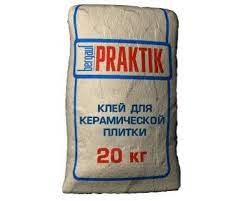 Клей для керамической  плитки  30кг Bergauf Praktik 1/48