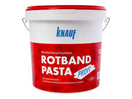 Шпаклевка готовая финишная Ротбанд Паста ПРОФИ 18кг ведро  KNAUF 1/33
