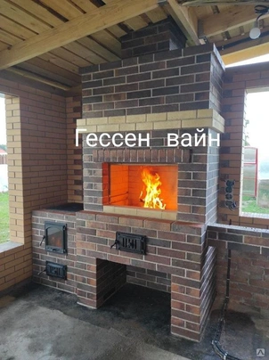 Кирпич печной М-300 Гессен вайн Кирово-Чепецк 250х120х65 мм