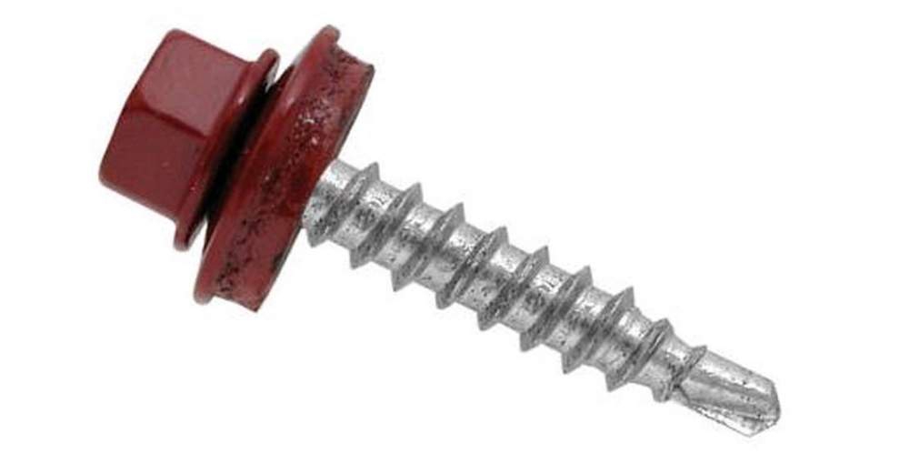 саморез кровельный 5,5х19 RAL7024 графит.
