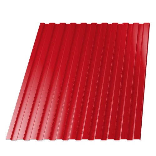 Профлист C8 RAL3020 Красный