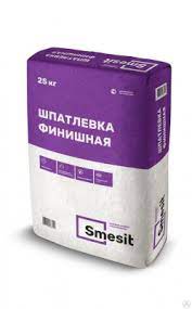 Шпатлевка цементная финишная Smesit белая 20 кг  1/56