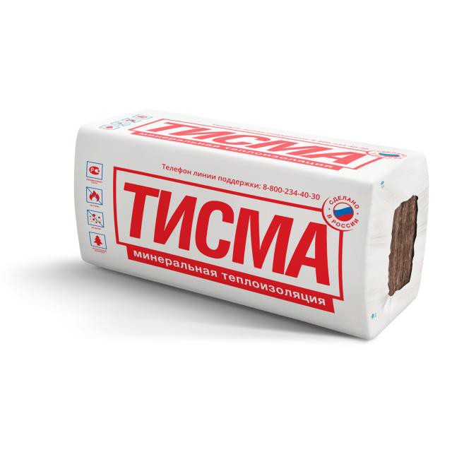                 Мин. изоляция KnaufInsulation ТИСМА ТS38 (1300х600х50х16шт), 13кг/м3 (12,48м2/уп;0,62м³/уп;40уп/пал)