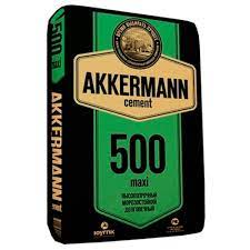 Портландцемент ПЦ-500 Д20 (ЦЕМ II/A-И 42,5Н) 1уп=25кг Akkermann/Горнозаводск 1/30	