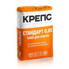 Клей для плитки КРЕПС Стандарт 0,85, 25кг 1/56