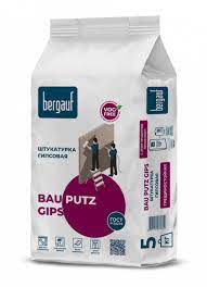 Штукатурка гипсовая Bau Putz Gips 5 кг Bergauf 1/6