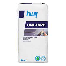 Шпаклевка гипсовая высокопрочная Унихард 20кг KNAUF 1/60